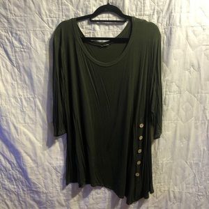 3/4 sleeve tunic